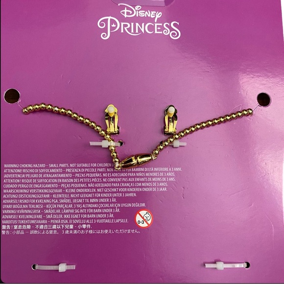 NWT Disney Princess Rapunzel Costume Jewelry Set - Picture 9 of 9